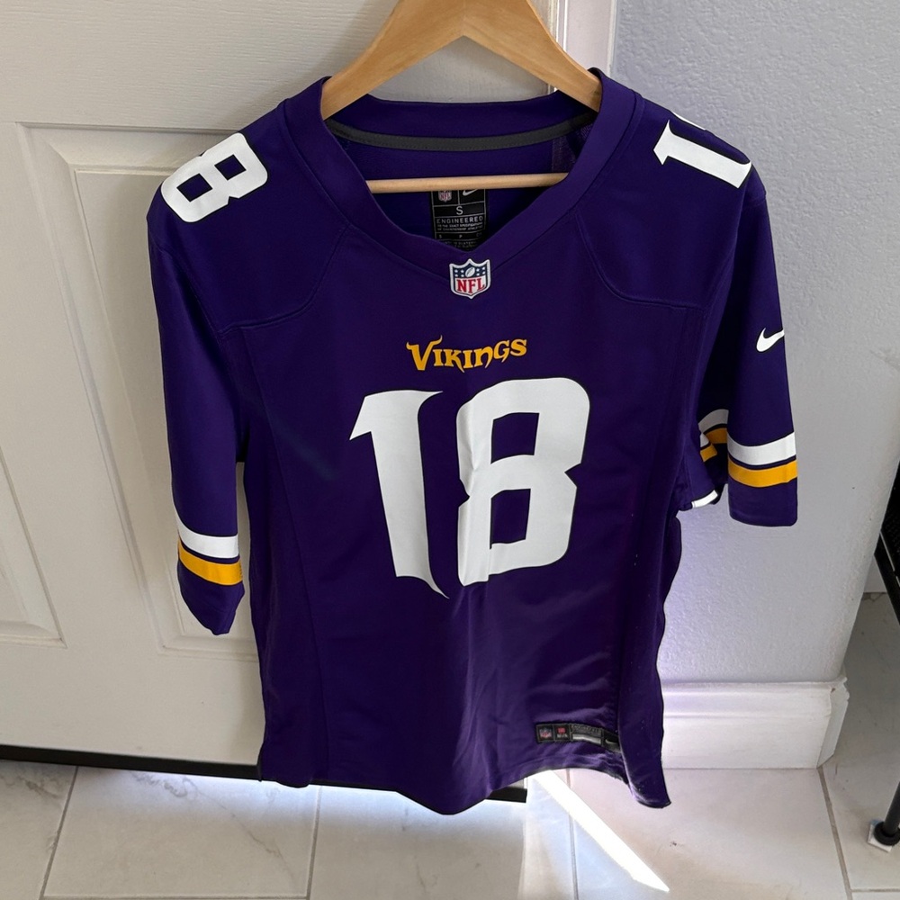 vikings Justin Jefferson jersey men’s small
